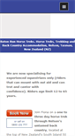 Mobile Screenshot of nelsonhorsetreks.co.nz